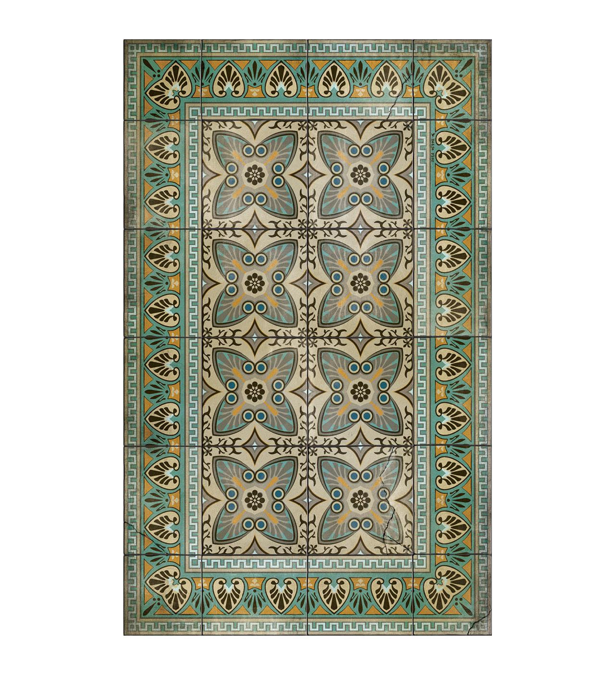 Tapis en vinyle classique Bella