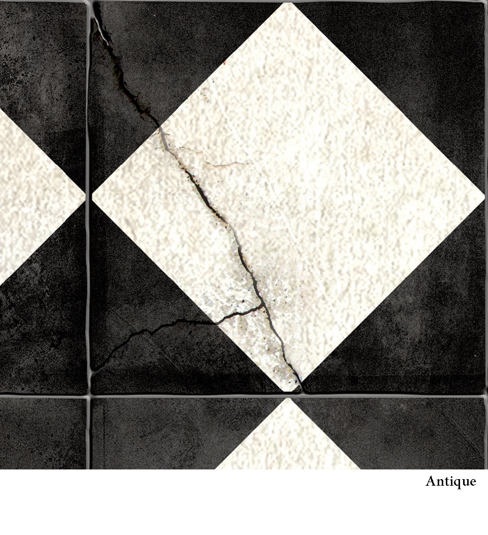 Chess Antique - Tapis de sol Modu en vinyle