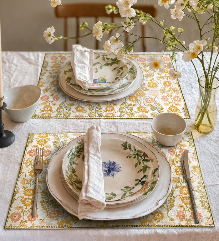 Set de table en vinyle Meadow