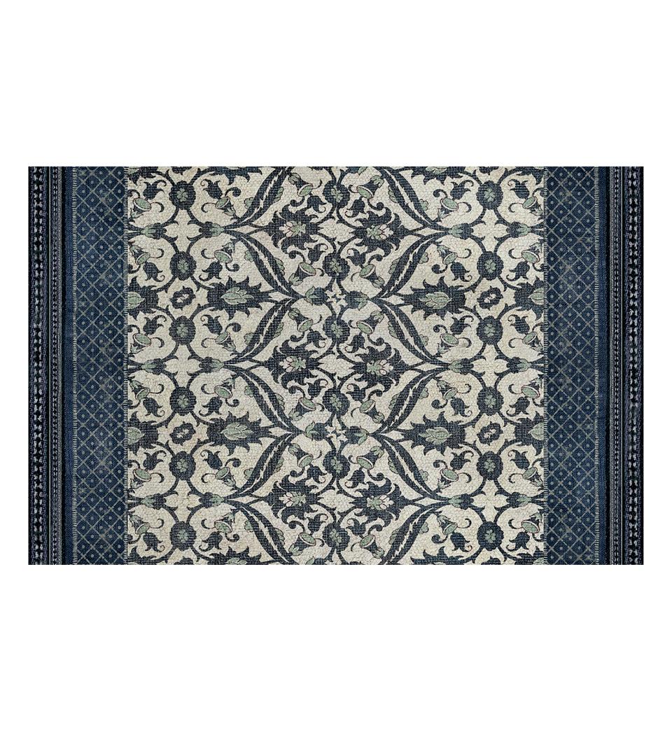 Set de table en vinyle d'hiver du jardin bohème