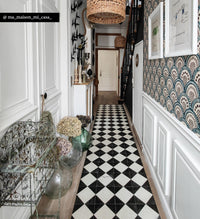 Chess Antique - Tapis de sol Modu en vinyle