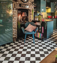 Chess Antique - Tapis de sol Modu en vinyle