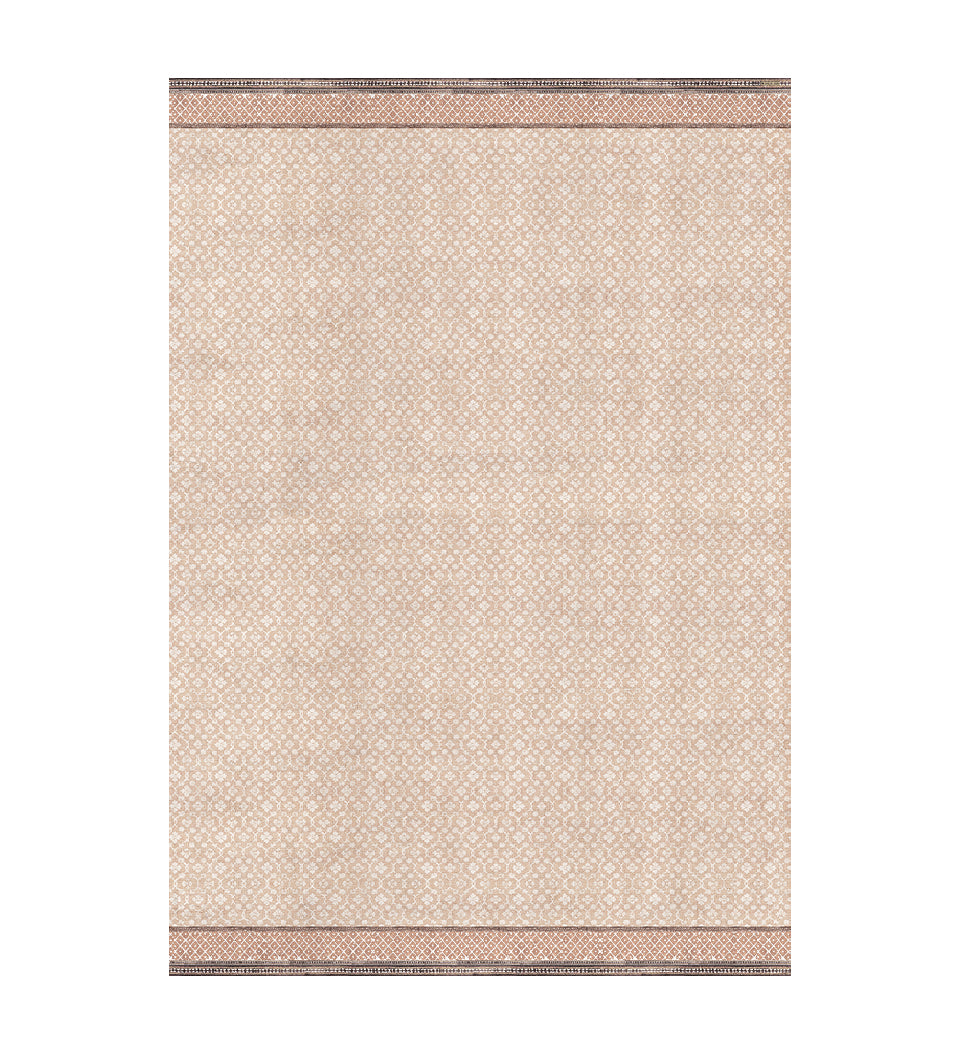 Tapis Vintage Bucilla Motif Nénuphar - Toile De Jute Aiguilletée, 36x60 Pouces, Occasion