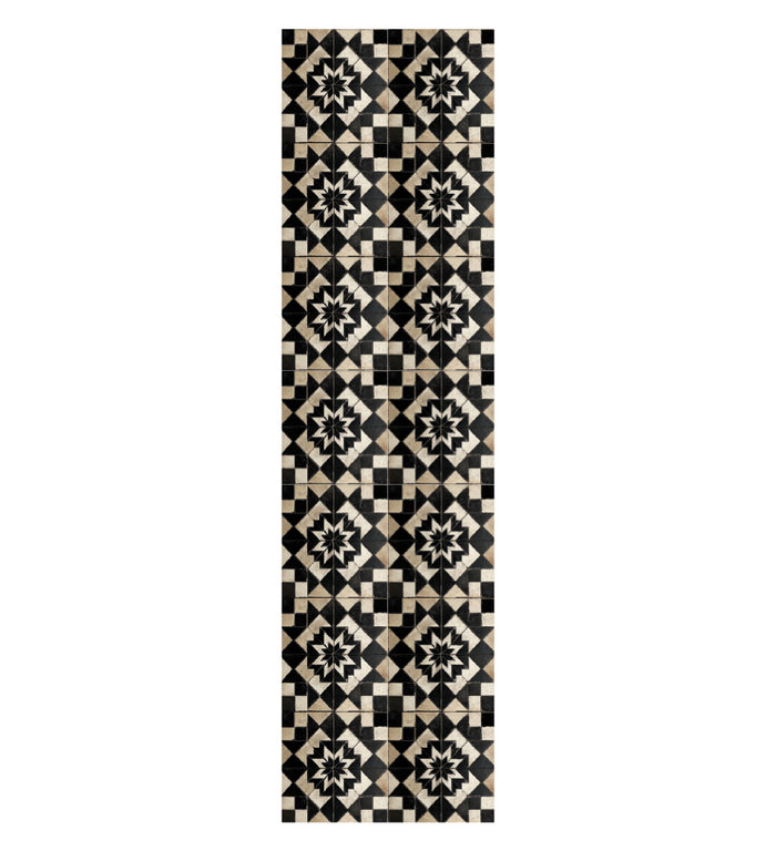 Chemin de table en vinyle antique Gambit Chess