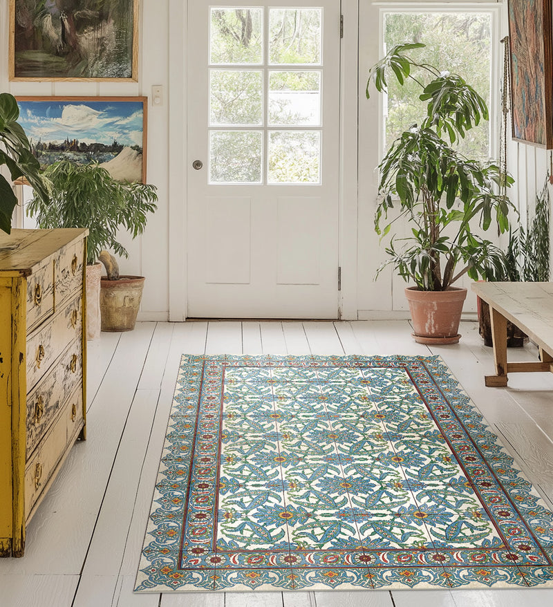 Tapis en vinyle antique Isabel