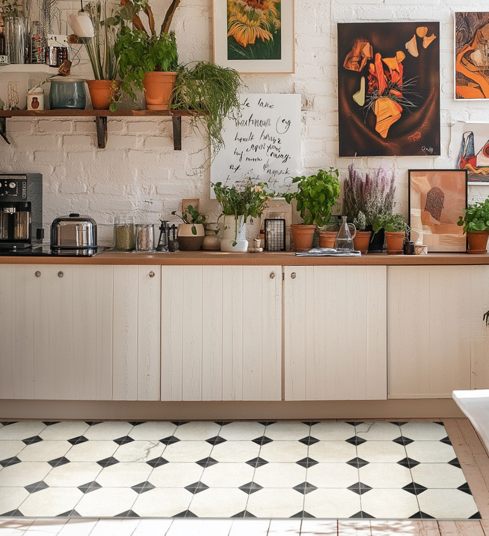 Chess Vinyl Rug - Beija Flor – Beija Flor World