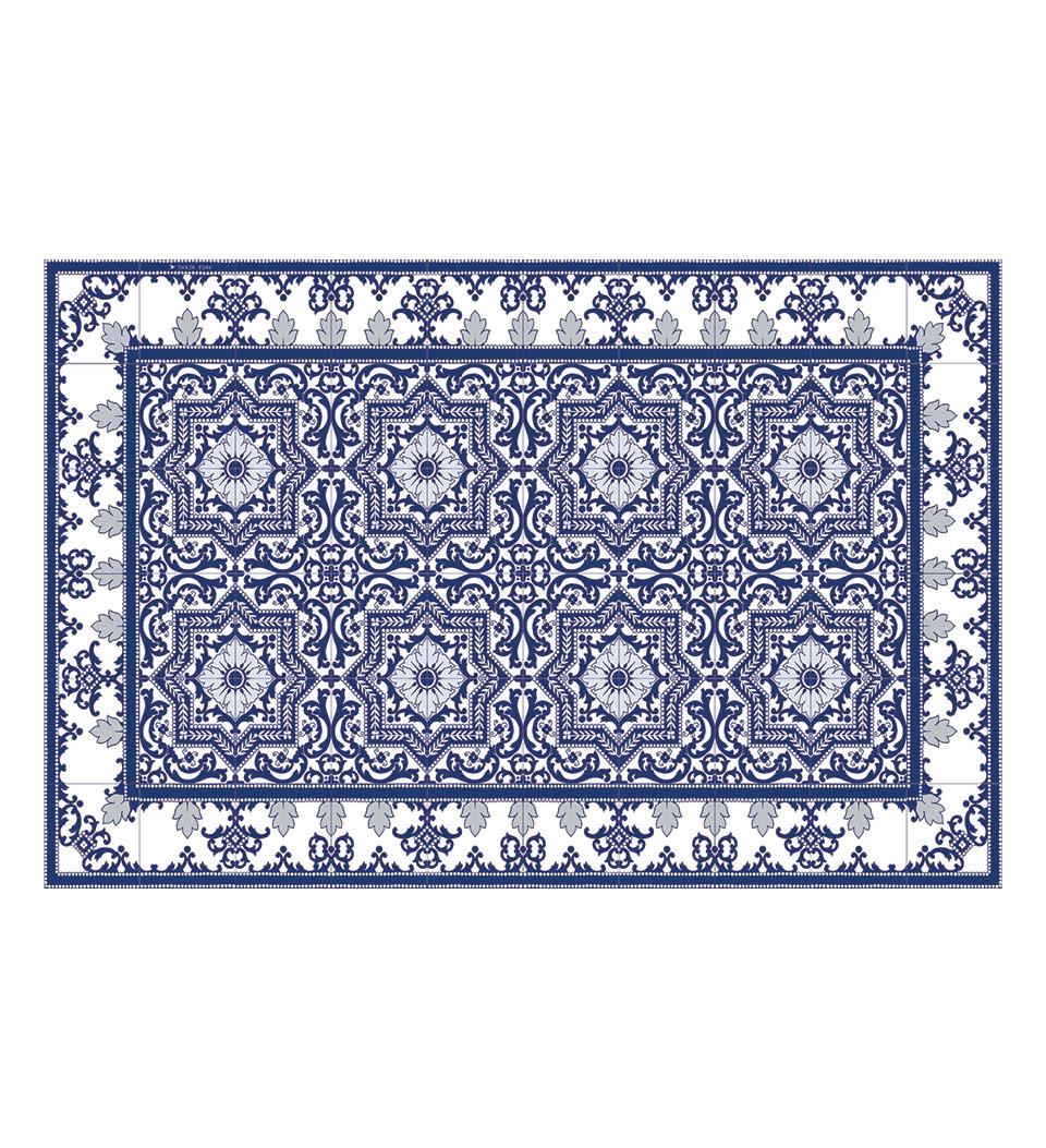 Armenian Blue Vinyl Placemat