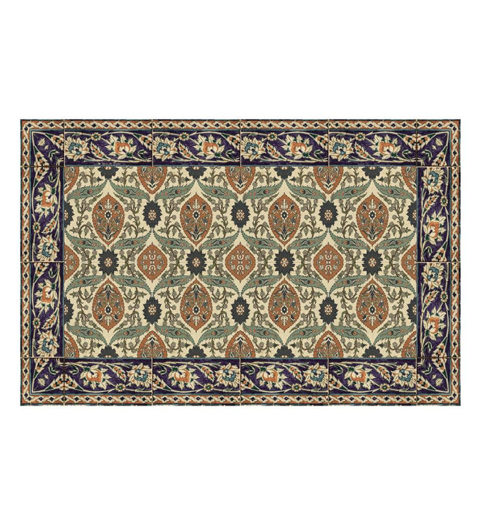 Armenian Orange Vinyl Placemat