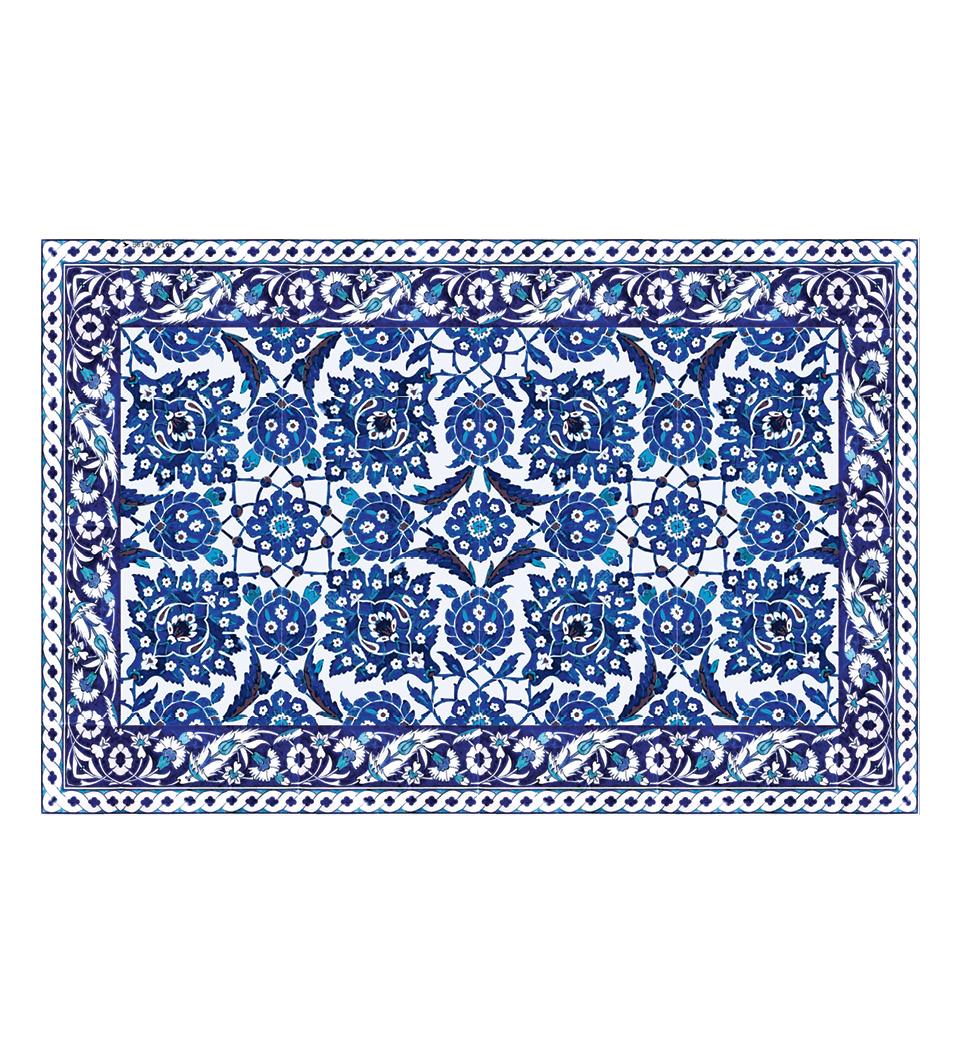 Armenian Vinyl Table Placemat - Beija Flor – Beija Flor World