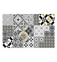 Eclectic Gold Vinyl Placemat