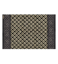 Set de table en vinyle noir Jaipur