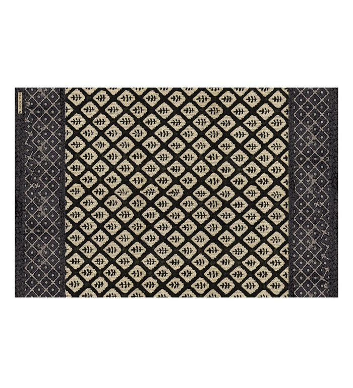 Jaipur Black Vinyl Placemat