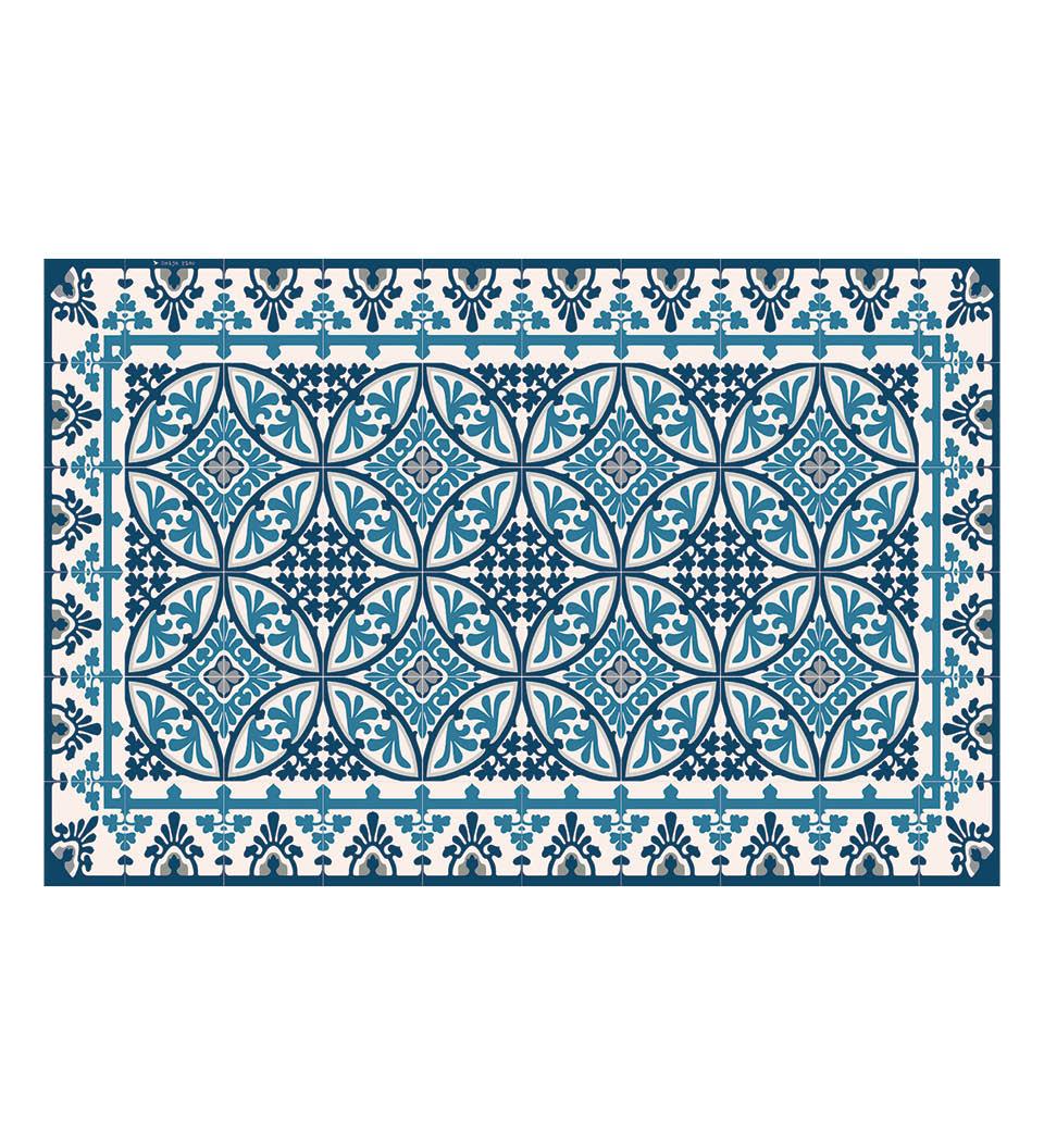 Barcelona Blue Vinyl Placemat