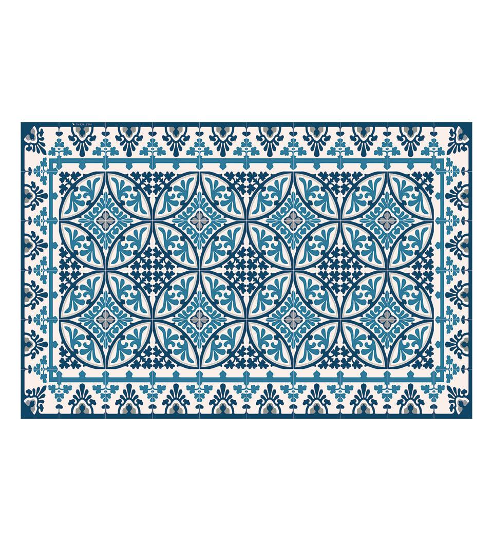 Barcelona Blue Vinyl Placemat