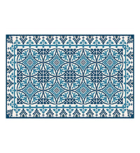 Barcelona Blue Vinyl Placemat