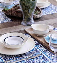 Barcelona Blue Vinyl Placemat