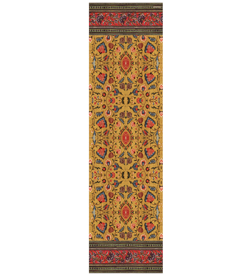 Bohemian Garden Gold Table Runner