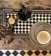 Chemin de table en vinyle Damka