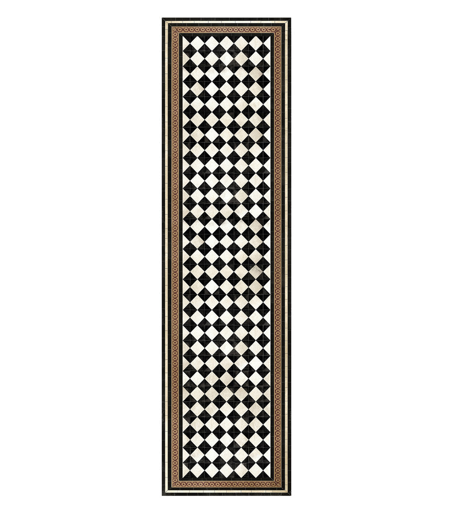 Chemin de table en vinyle Damka