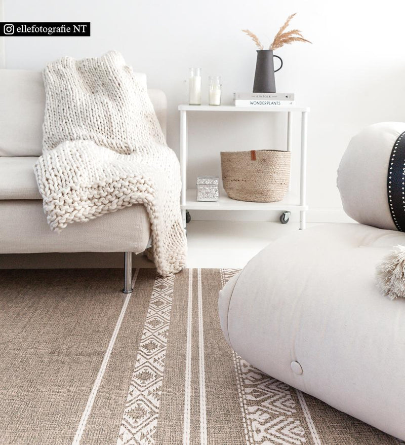 Tapis en vinyle naturel Afrique