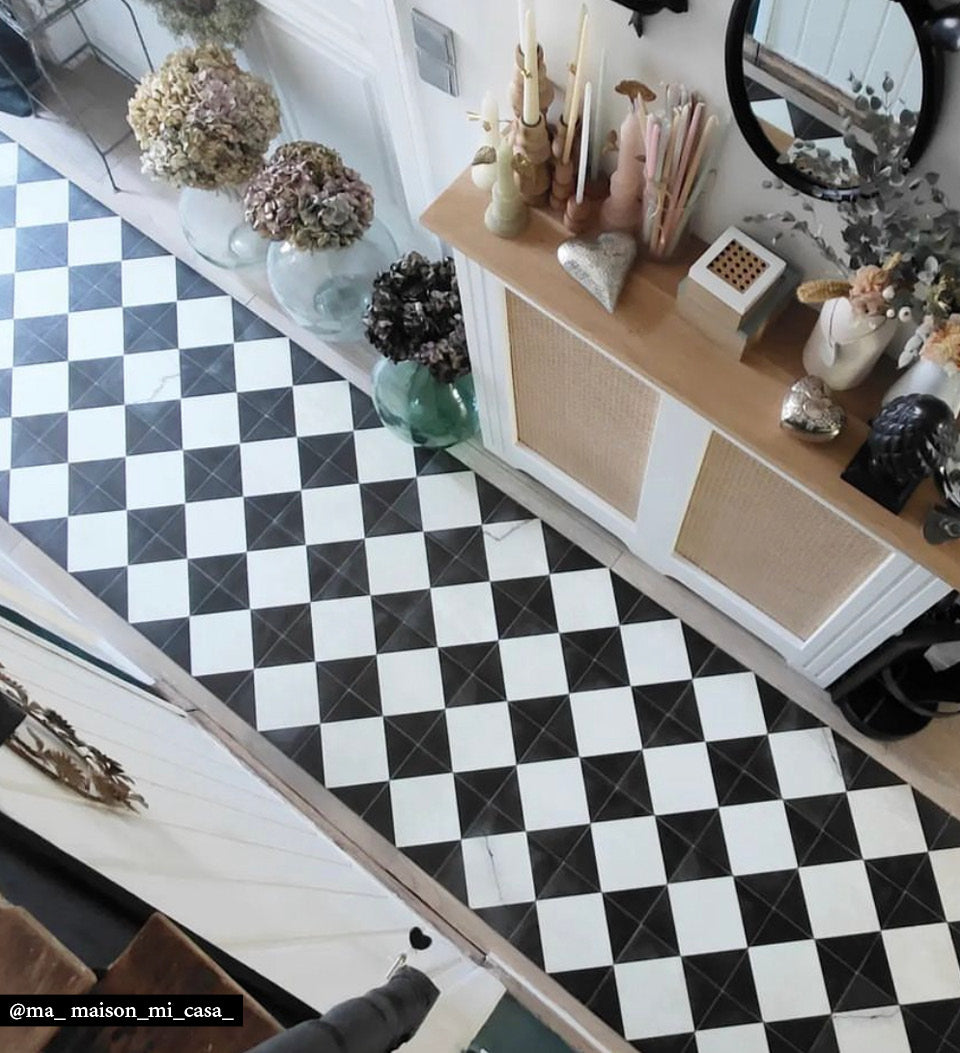 Chess Antique - Tapis de sol Modu en vinyle