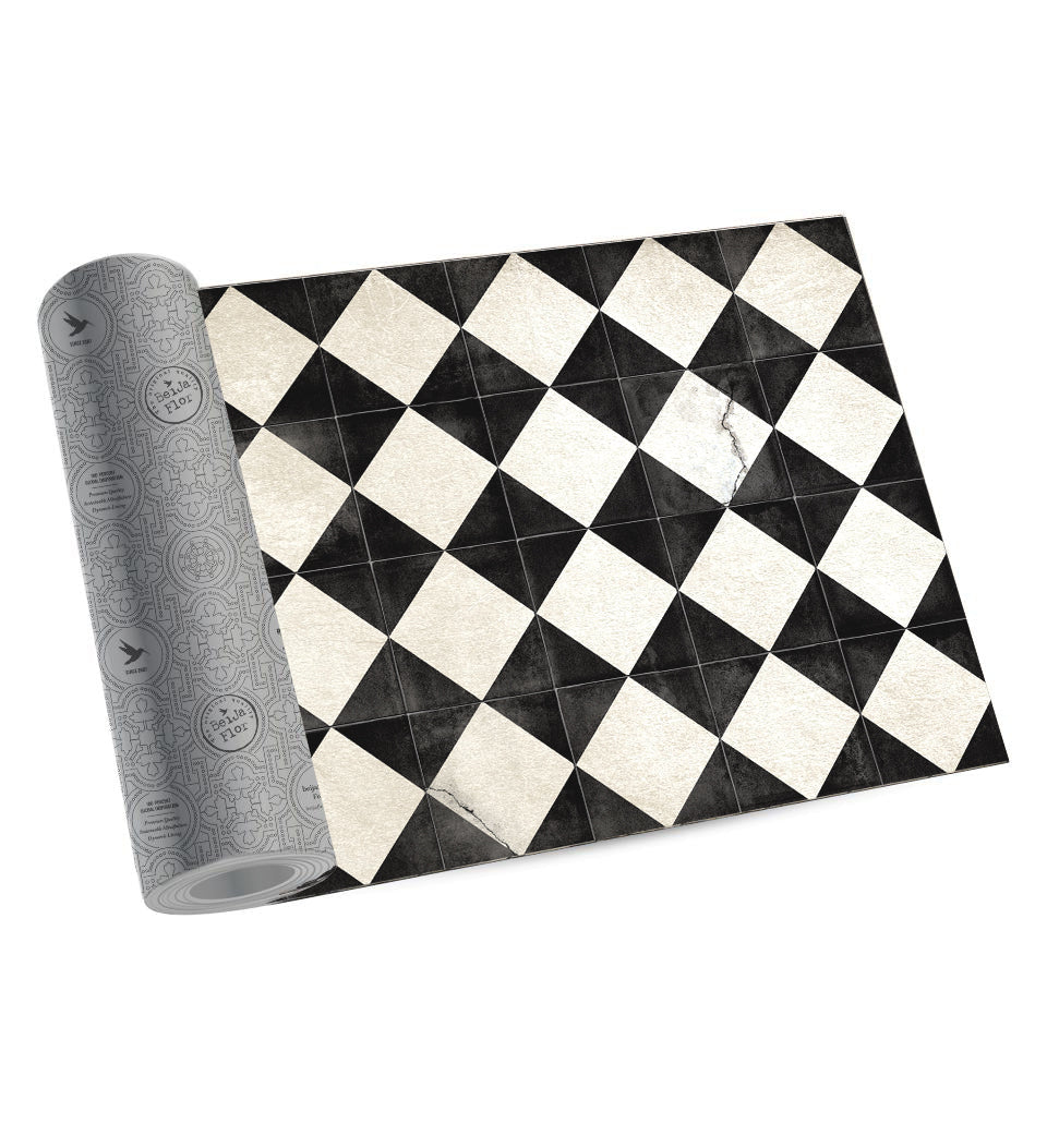 Chess Antique - Tapis de sol Modu en vinyle