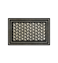 Rock Star Silver Vinyl Placemat