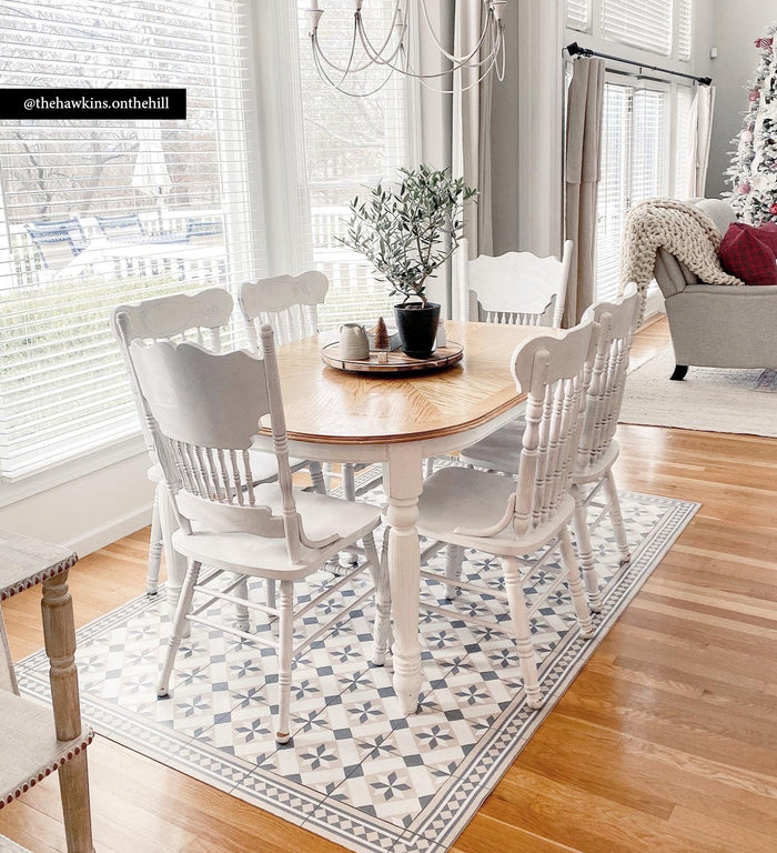 Gothic Powder Concrete Vinyl Rug