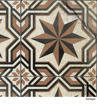 Gothic Terracotta - Modu floor Vinyl rug