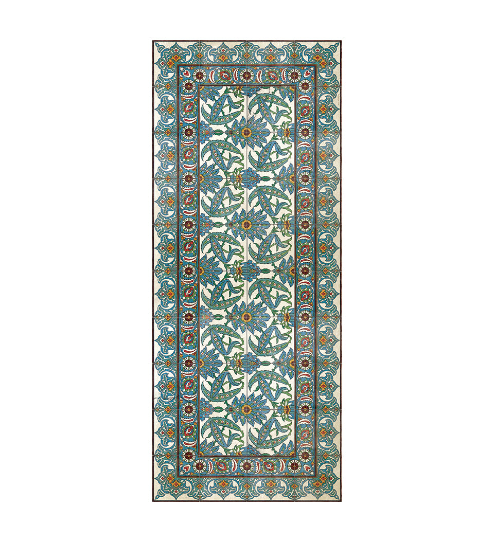 Isabel Antique Vinyl Rug - Beija Flor – Beija Flor World