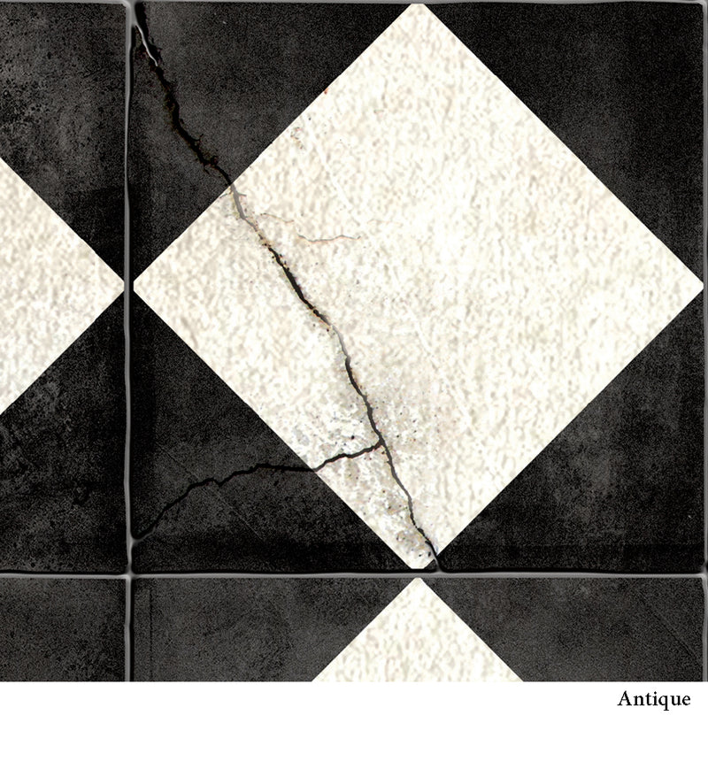 Chess Antique - Modu floor Vinyl rug
