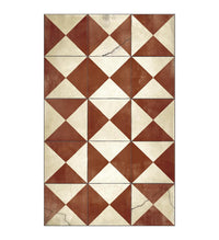 Borgo Bordeaux Antique Vinyl Rug