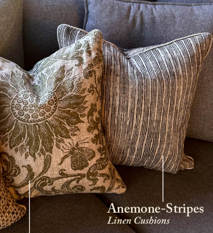 Anemone-Stripes Cushion