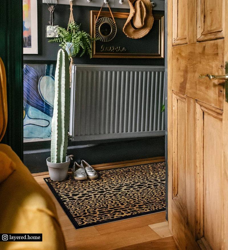 Leopard Vinyl rug