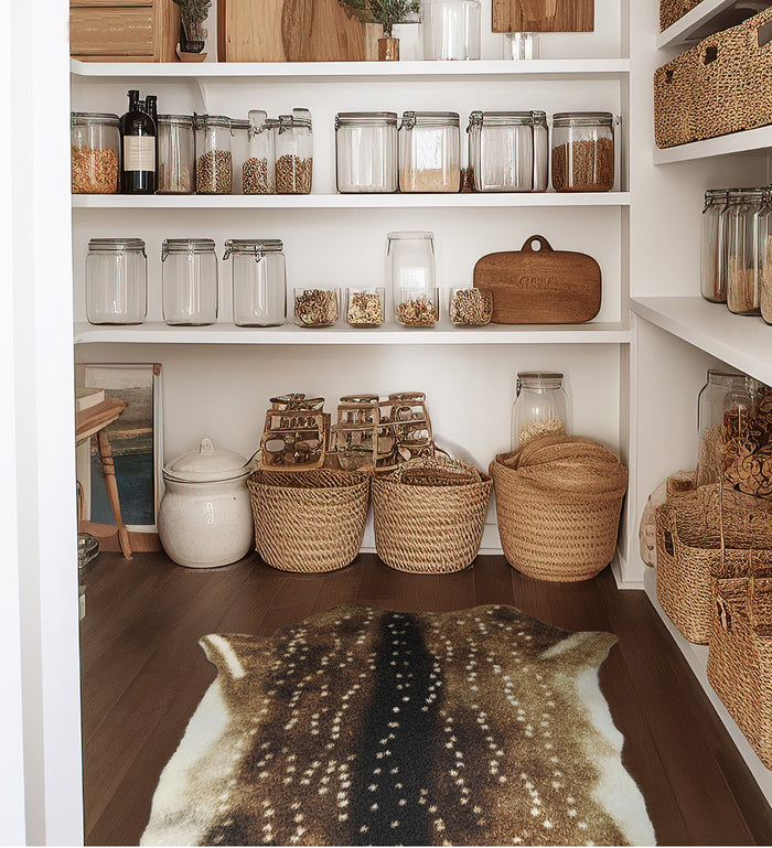 Deer Shape Vinyl Rug