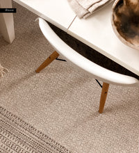 Emilia White Vinyl Rug