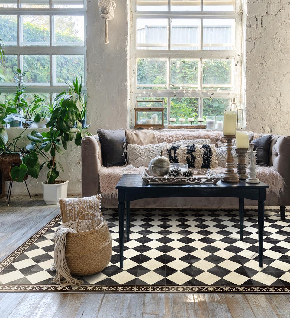 Gambit Vinyl Rug - Beija Flor – Beija Flor World