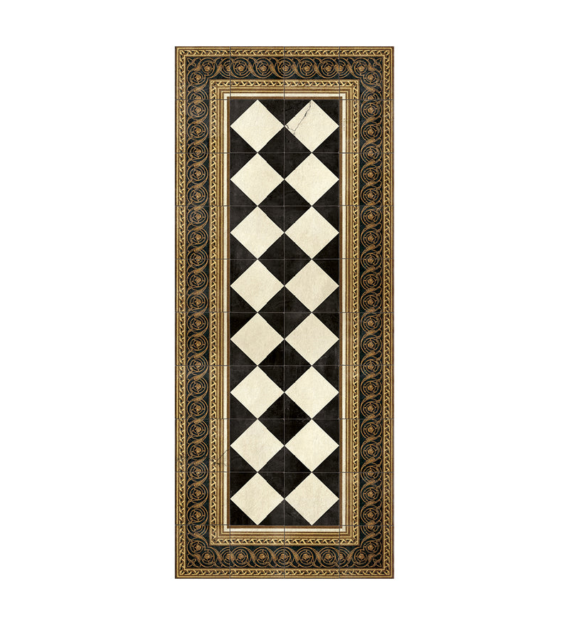 Tapis en vinyle antique Isabel