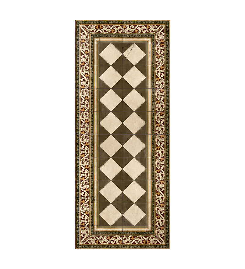 Tapis en vinyle antique Isabel