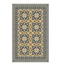 India Sunflower Vinyl rug