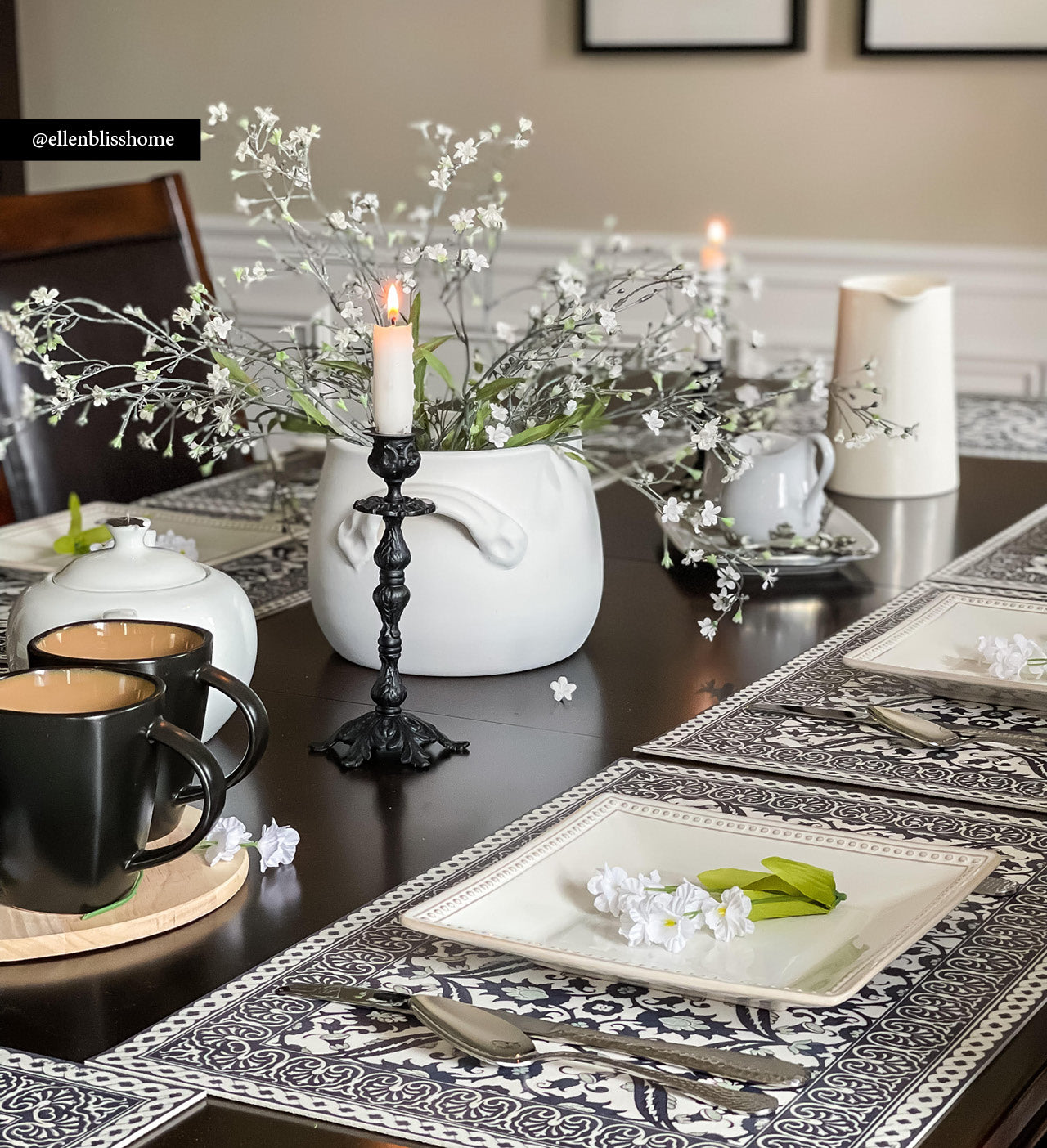 Armenian Vinyl Table Placemat - Beija Flor – Beija Flor World