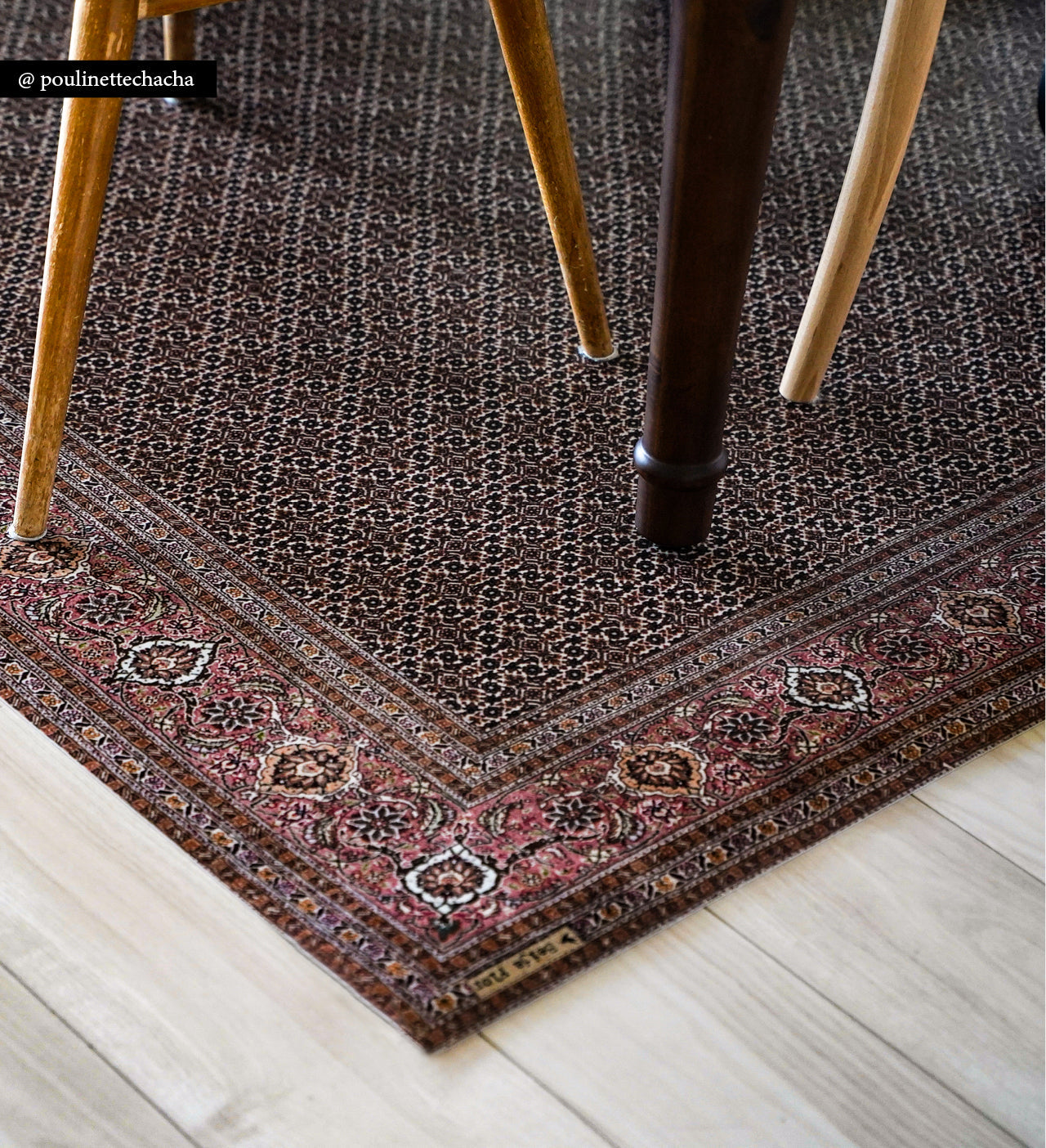 Persian Vinyl Rug - Beija Flor – Beija Flor World