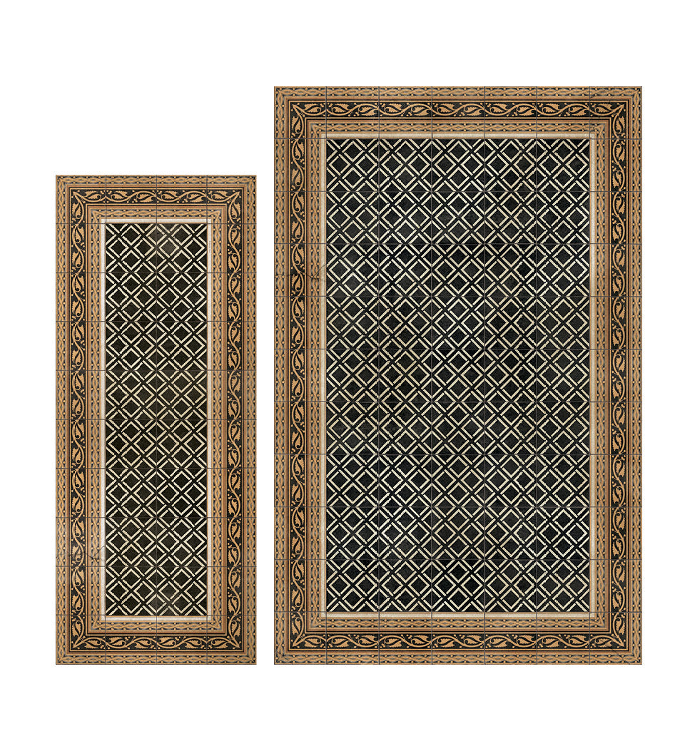 Tapis en vinyle antique Isabel