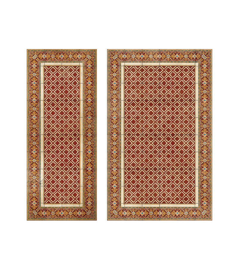 Tapis en vinyle antique Isabel