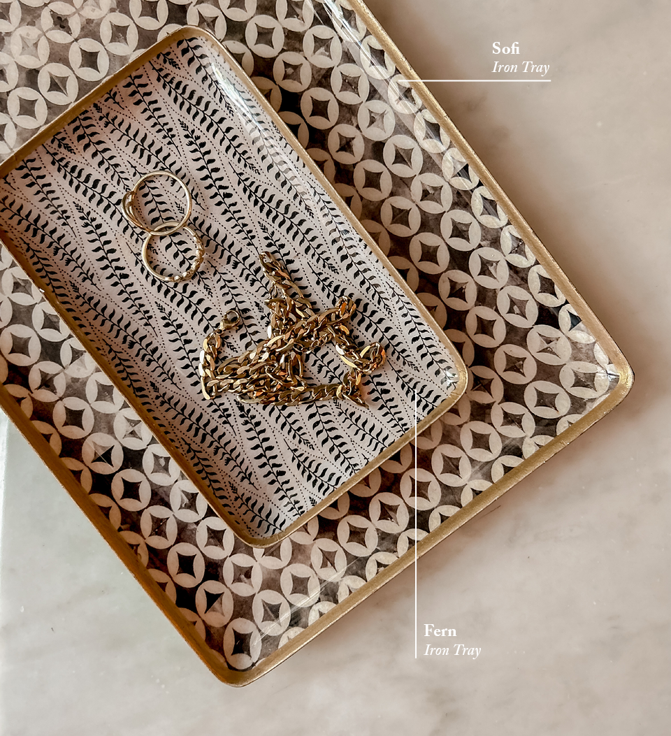 beija Sofi Iron Tray – Beija Flor World