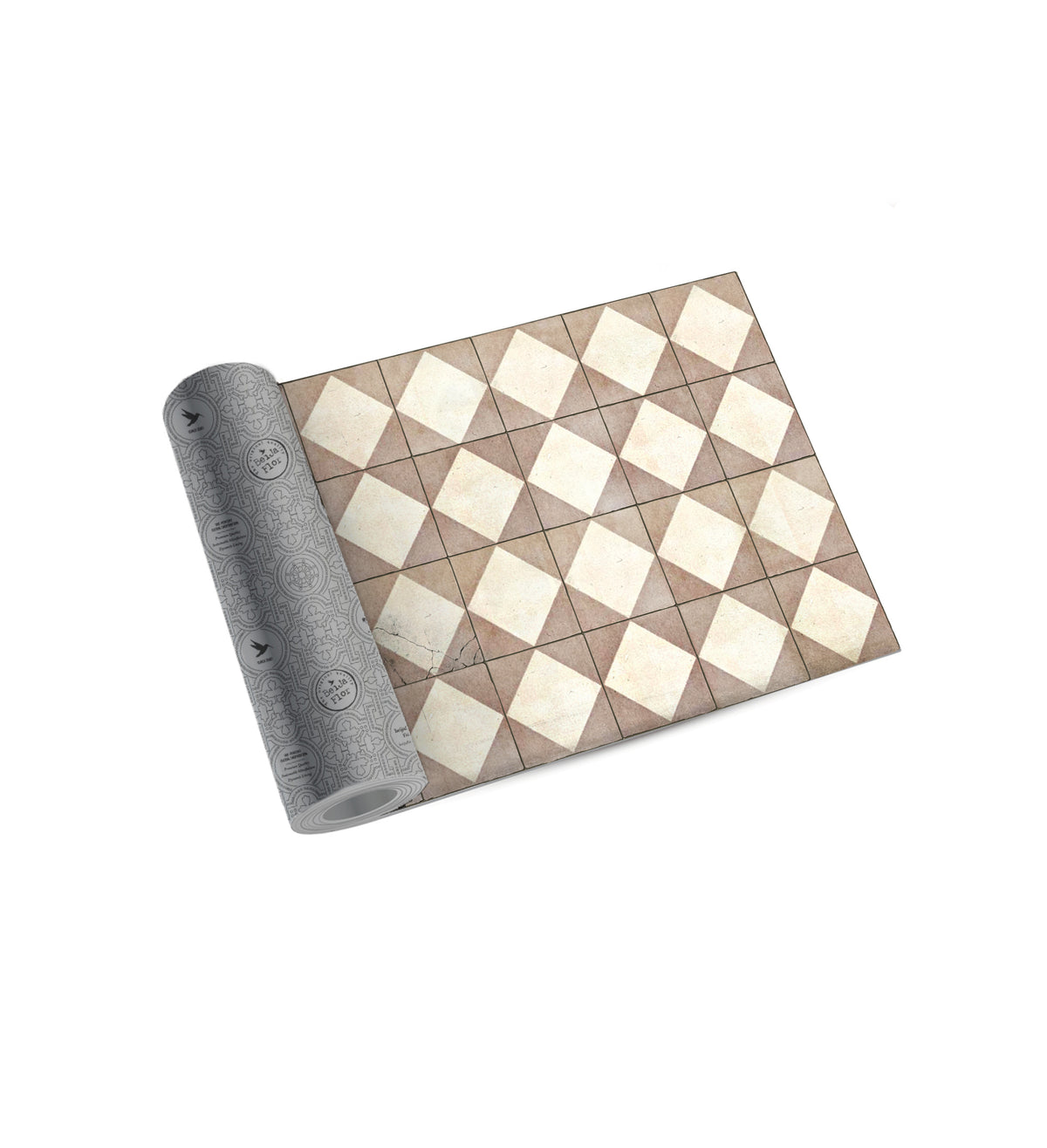 Gambit Blush - Modu Vinyl Rug