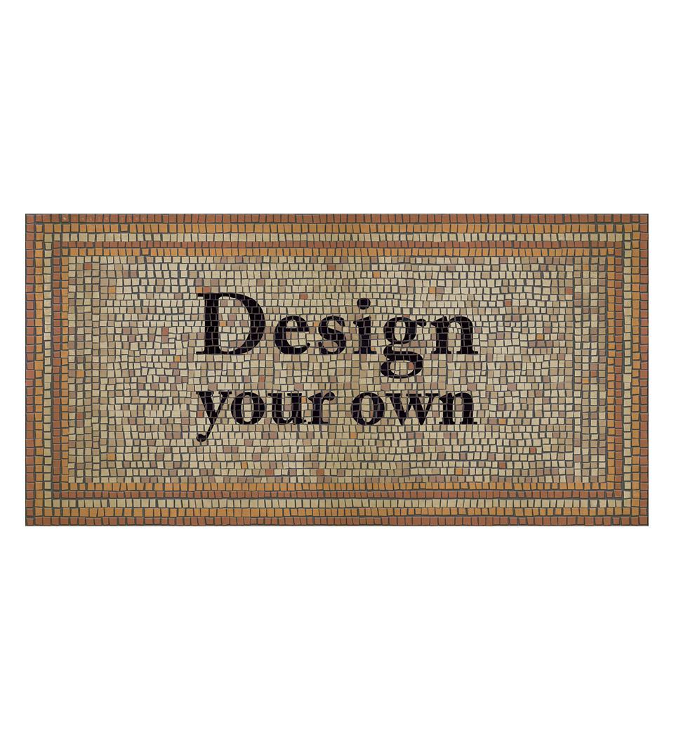 beija Mosaic Vinyl Rug