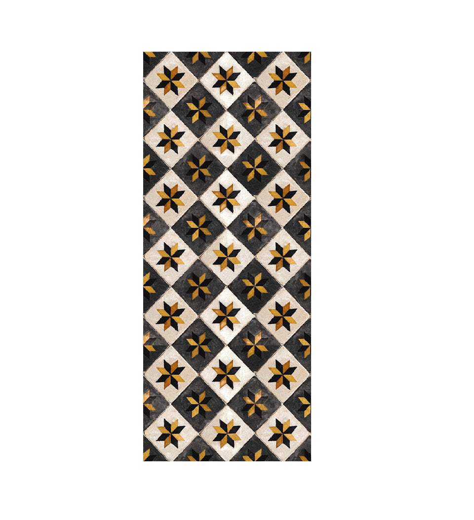 Terre cuite gothique - Tapis de sol Modu en vinyle