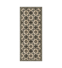 Tapis en vinyle antique Borgo Bordeaux