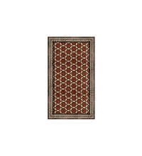 Tapis en vinyle antique Borgo Bordeaux
